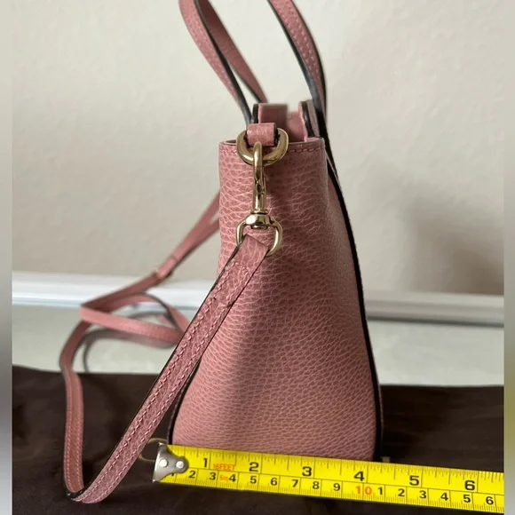 Gucci Swing Mini Crossbody Bag – Light Pink - Picture 15 of 16
